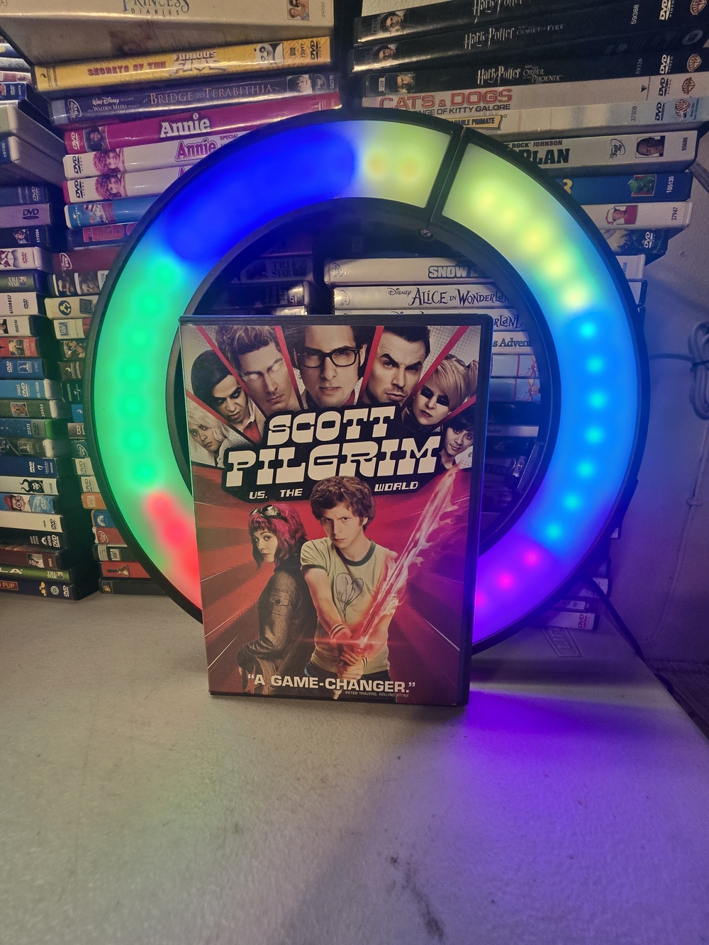 Scott Pilgrim vs. The World DVD - Colorful Artwork